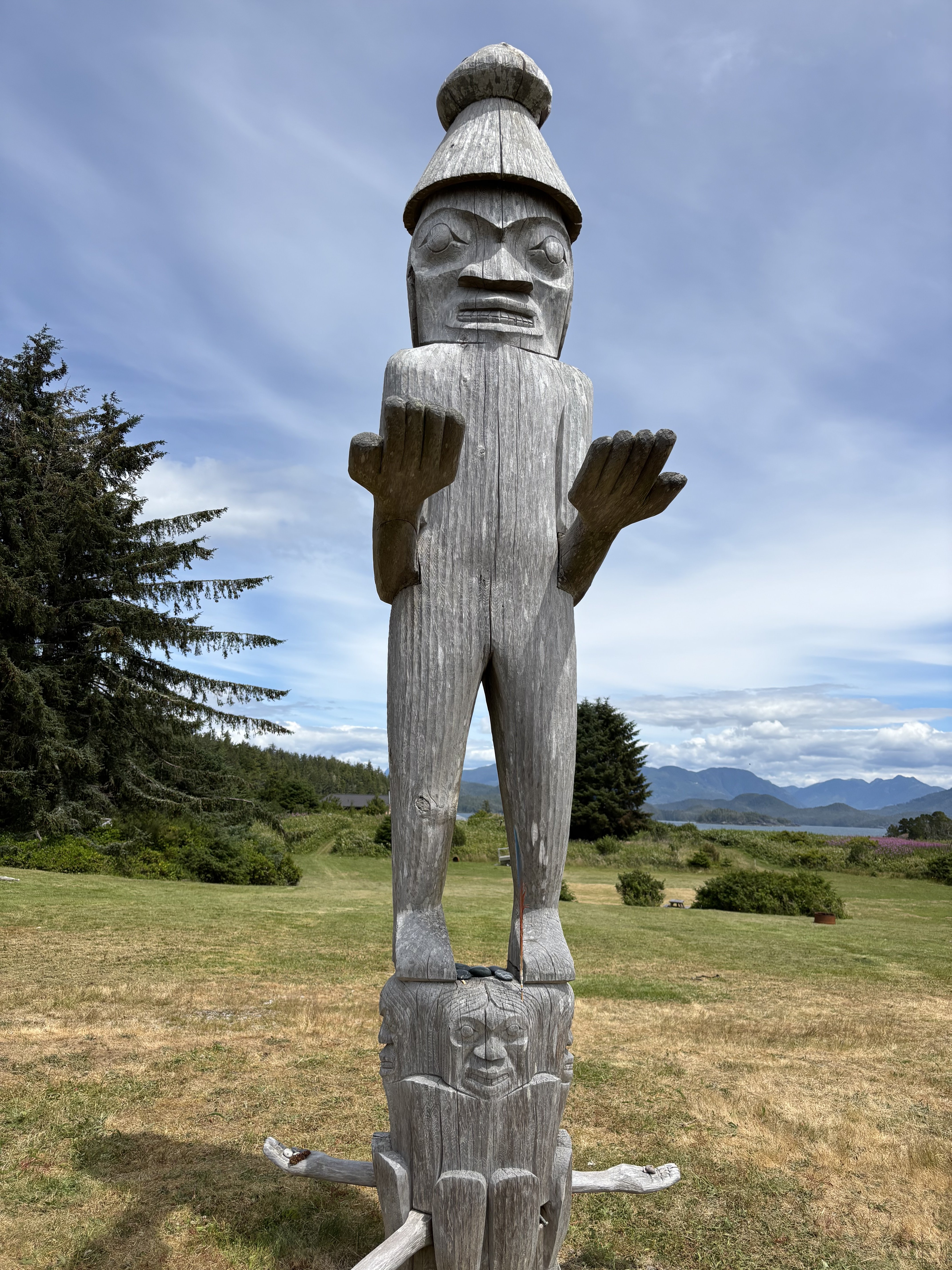 Friendly Cove totem
