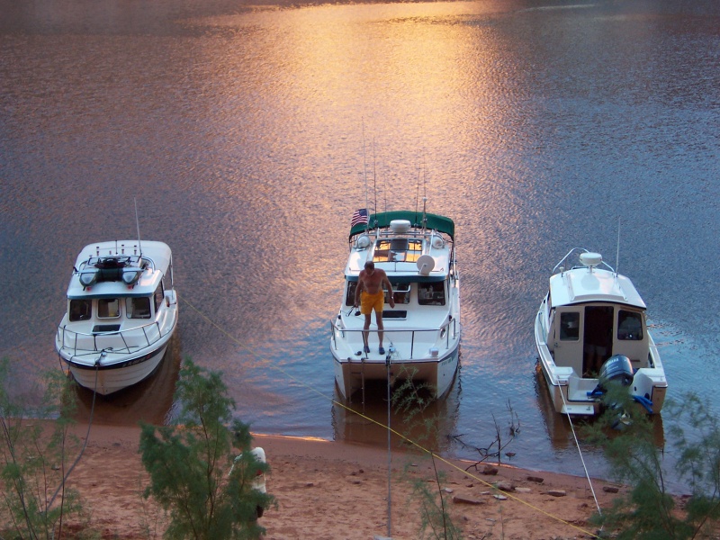 From the left in Forgotten Canyon Katmai, Discovery and Rana Verde 9-27