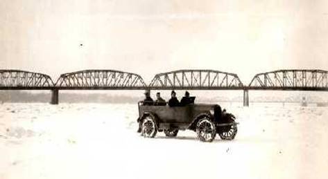 Frozen Columbia River 1930