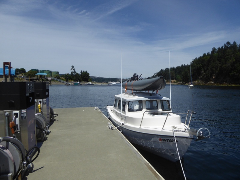 Fuel stop at Nanaimo