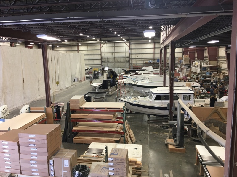 Full view of the factory floor