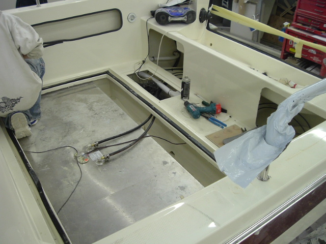 Gas tank plumbing (Mon 4-25)