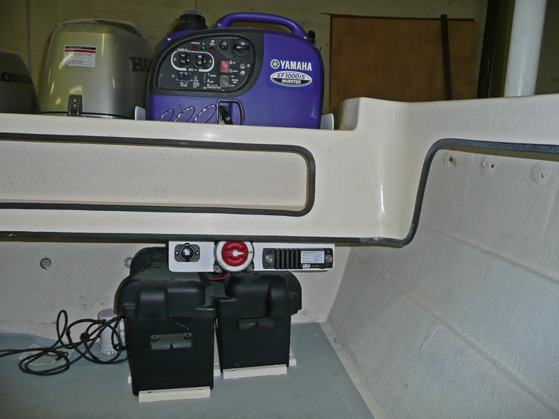 generator - batteries - switch - acr - 12v plug