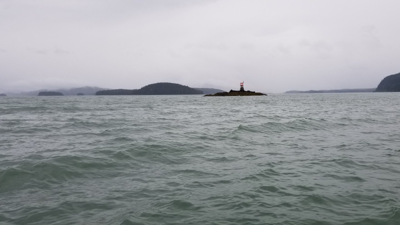 George Rock Entering Auke Bay