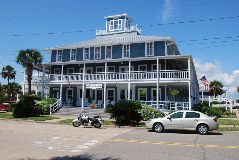 Gibson Inn - Apalachicola, Florida where we stayed when we went down for Destiny's initial sea trial