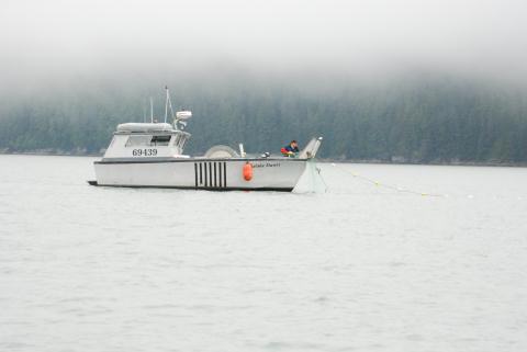Gillnetter, near Grand Island, Stephens Passage