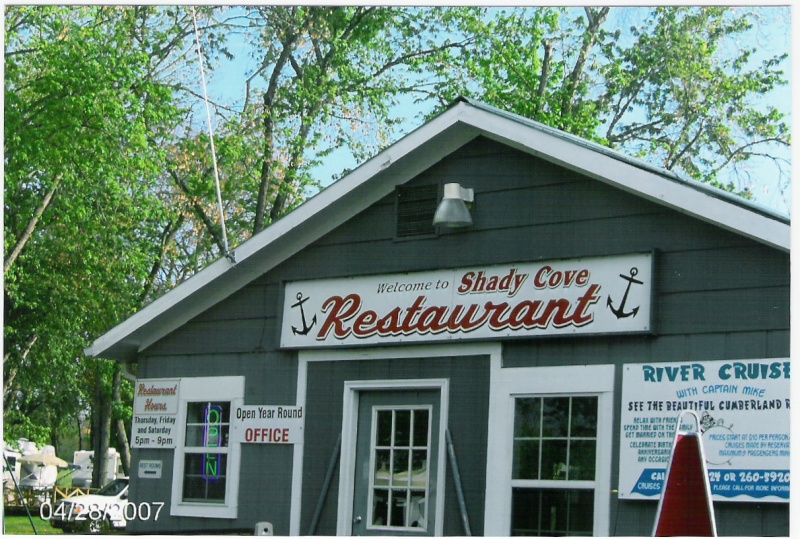 Great Place to Eat, on the Cumberland R.