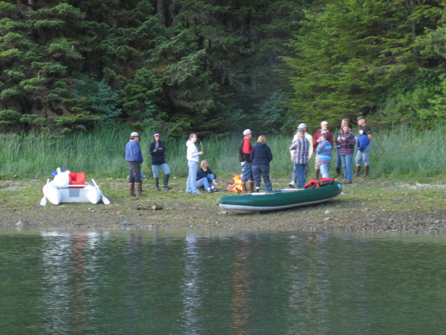 Group Shot at Schoppe Bay
