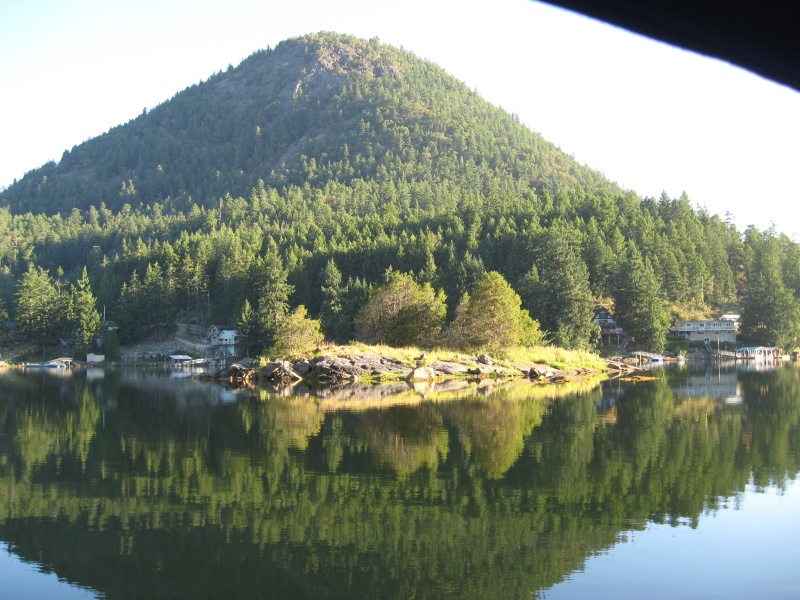 Gunboot Bay inside Pender Harbour