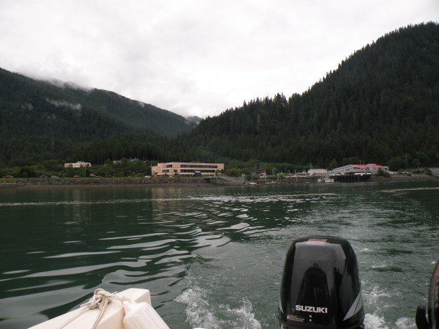 Heading for Mendenhall Bar