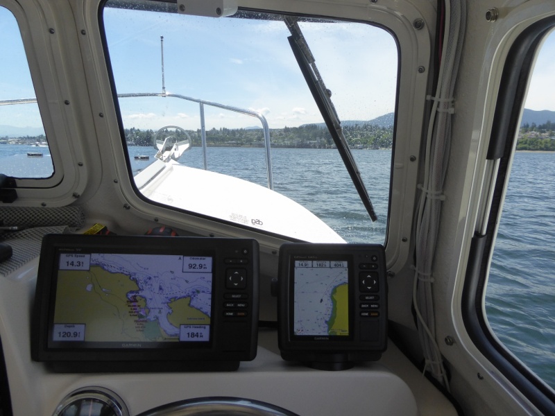 Heading into Nanaimo for fuel