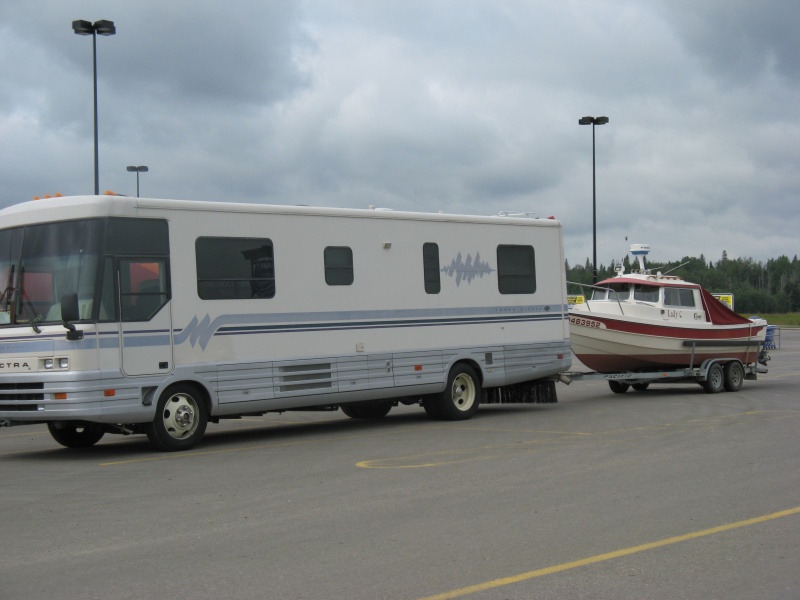 Heading north with our two favorite toys