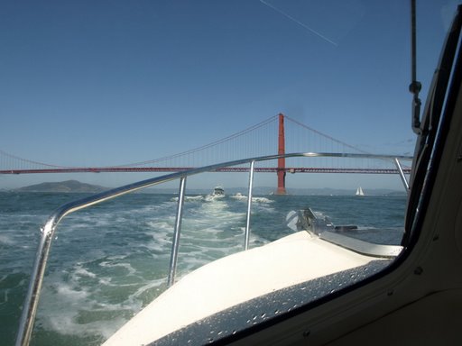 Heading out to sea