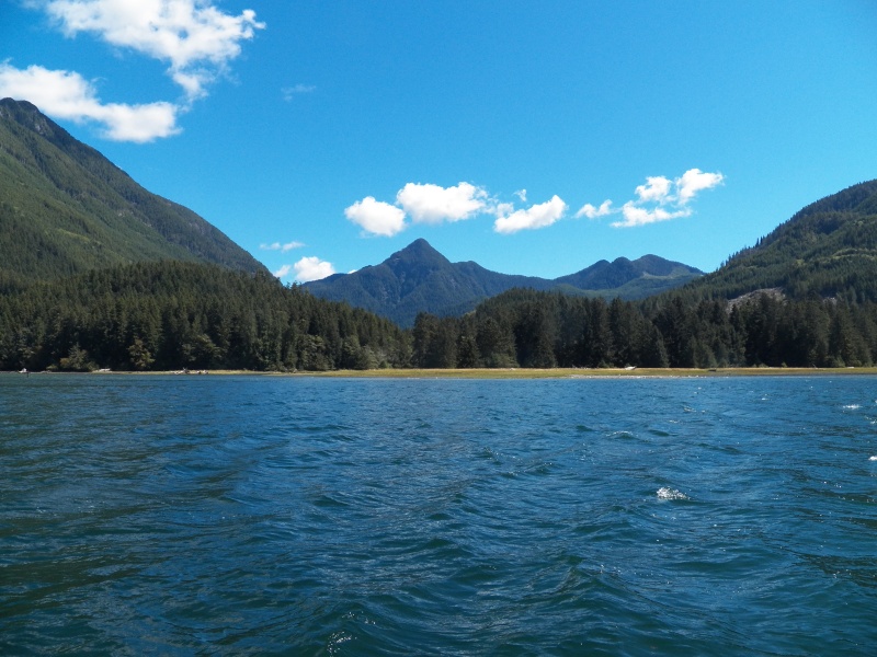 Heading towards Tahsis.