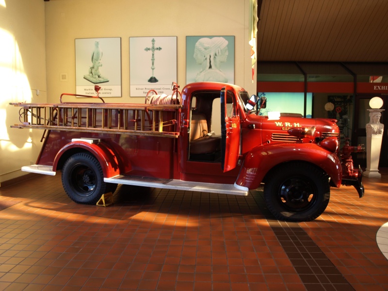 Hearst Castle fire engine