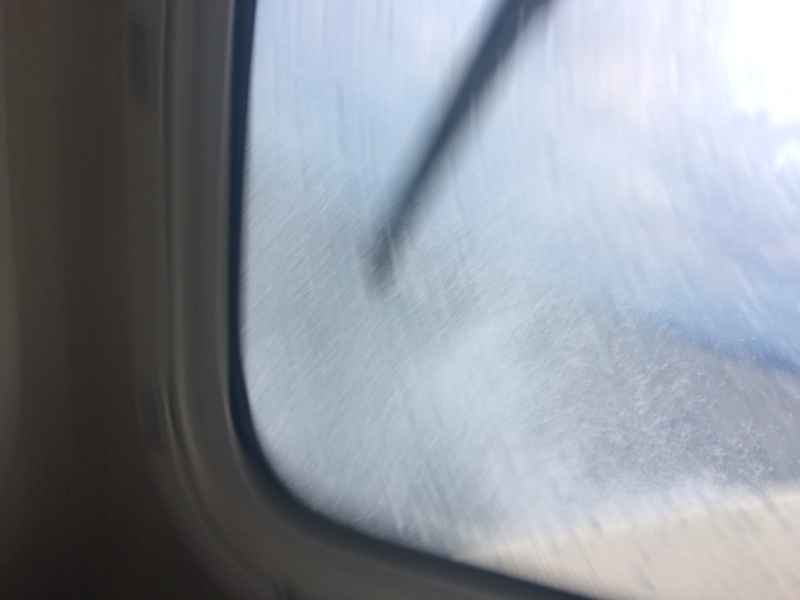 Heavy weather crossing to Powell River at dawn