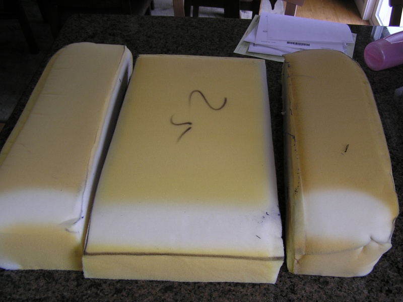 Helm seat foam.