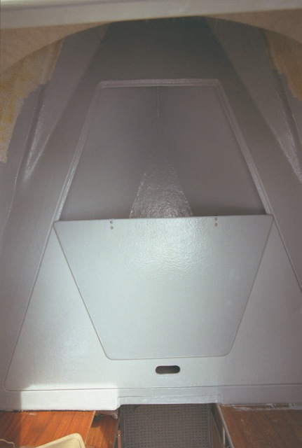 here is a shot from the open hatch with an ultra-wide-angle-lens! (distortion)