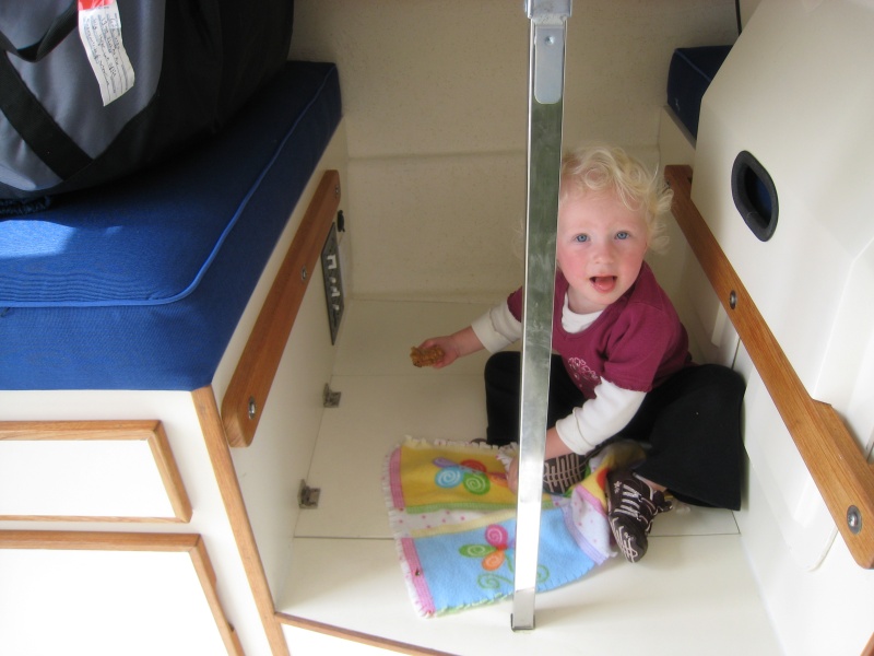Here she was on the first trip out