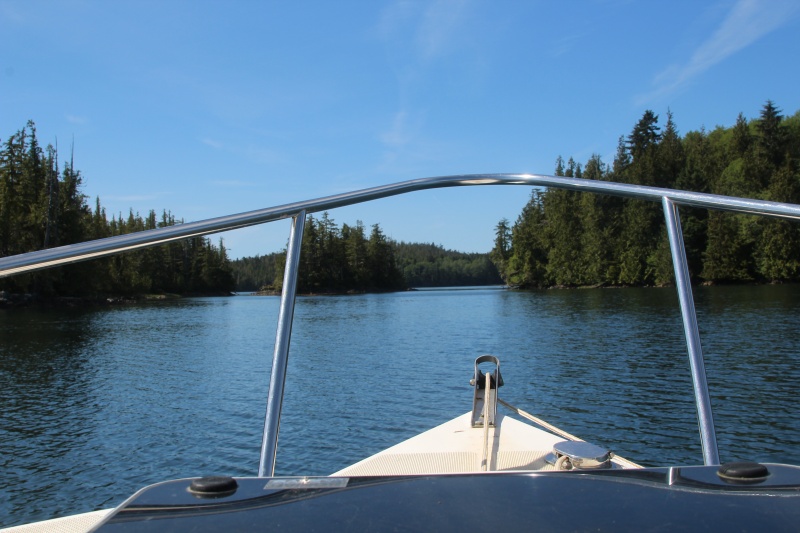 Higgins Passage between Swindle and Price Islands