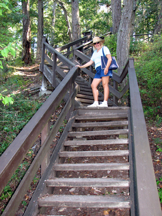 Hiking on Galiano Island