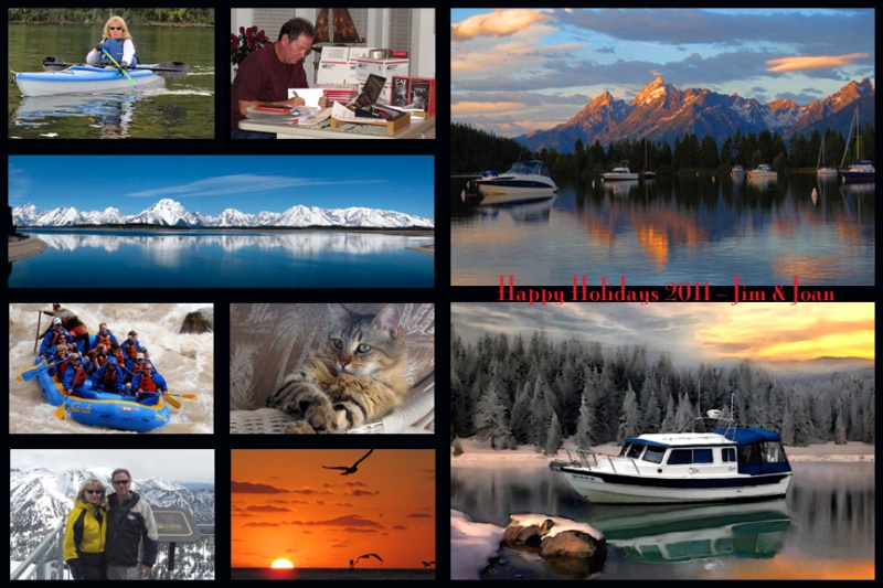 Holiday collage