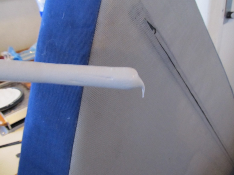 Hy-Tech SC#1000 paint is very thick and does not drip