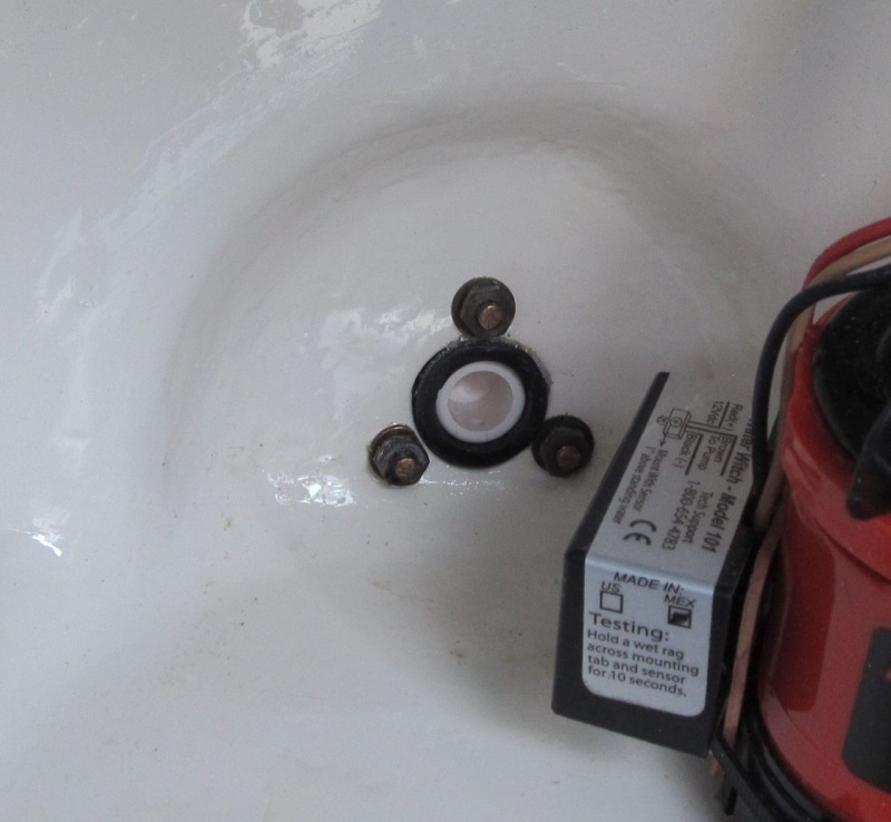 I bought a second complete drain fitting which gave me a spare plug.  Since it came in black and white, I bought the second one in white and used the white plug.  Figured  maybe it will be easier to look and see the white plug is in place rather than a black one that blends in.