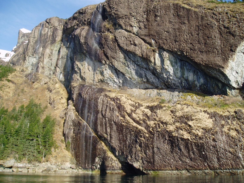 I enjoy greatly looking at these falls in the spring and after heavy rains common here in the Seward area.