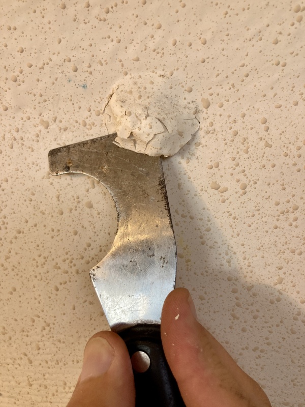 In my mind C-Dory?s choice to use pop rivets was not the best but the idea to cover them up on the inside not only with a gob of caulk sealant but to then spray the interior finish coat wit the speckle etc. on top of the gobs seems downright silly. At least the rubrail fasteners don?t do double duty of holding the hull and the topside together like on a lot of other boats and thank god they don?t go through balsa core. In fact on the C-dories the hull and topsides are fiberglassed together and the rubrail has nothing to do with that joint?s structural integrity.