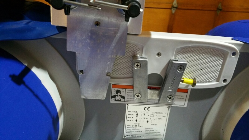 Insert shown next to female bracket and yellow lock bolt shown in lieu of standard spring bolt