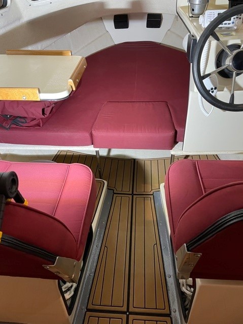 Inside C Dory 16