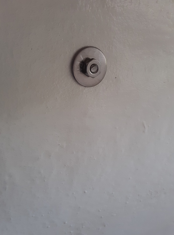 inside.  I\'m not going to paint it or anything.  seeing the fasteners doesn\'t bother me.  I did use an acorn nut in a couple spots where I was worried about wires or cables rubbing on the end of the machine screw