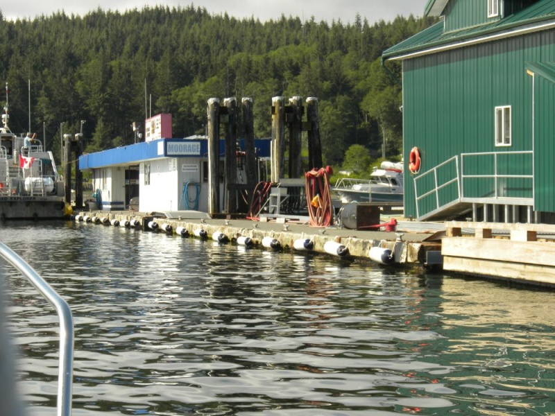 Inside Passage 2011 - Southbound, Fuel Stop at Port McNeill