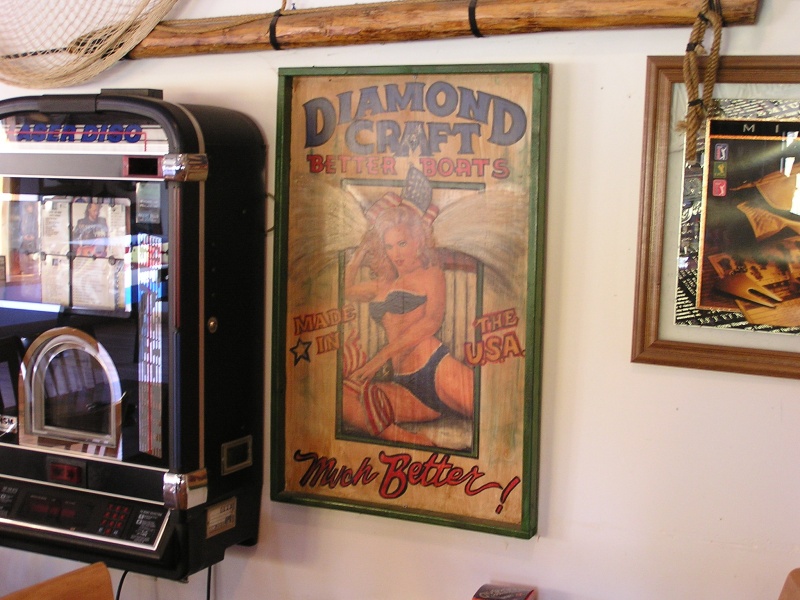 Inside the Inn Between Restirent in Indian River