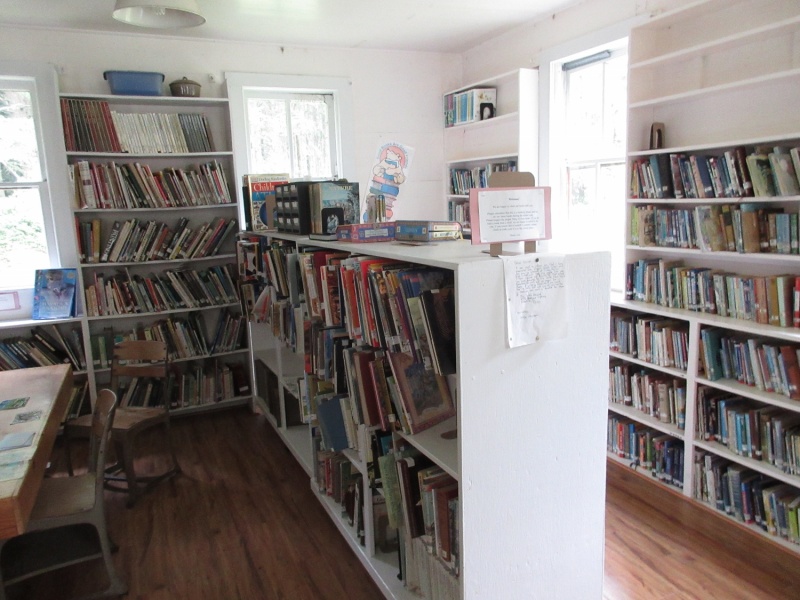 Inside the library - I'd like to go back and spend a couple of hours in here!