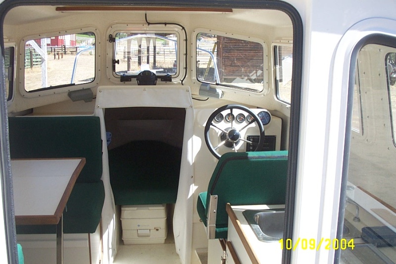 Interior of 2005 C-Dory