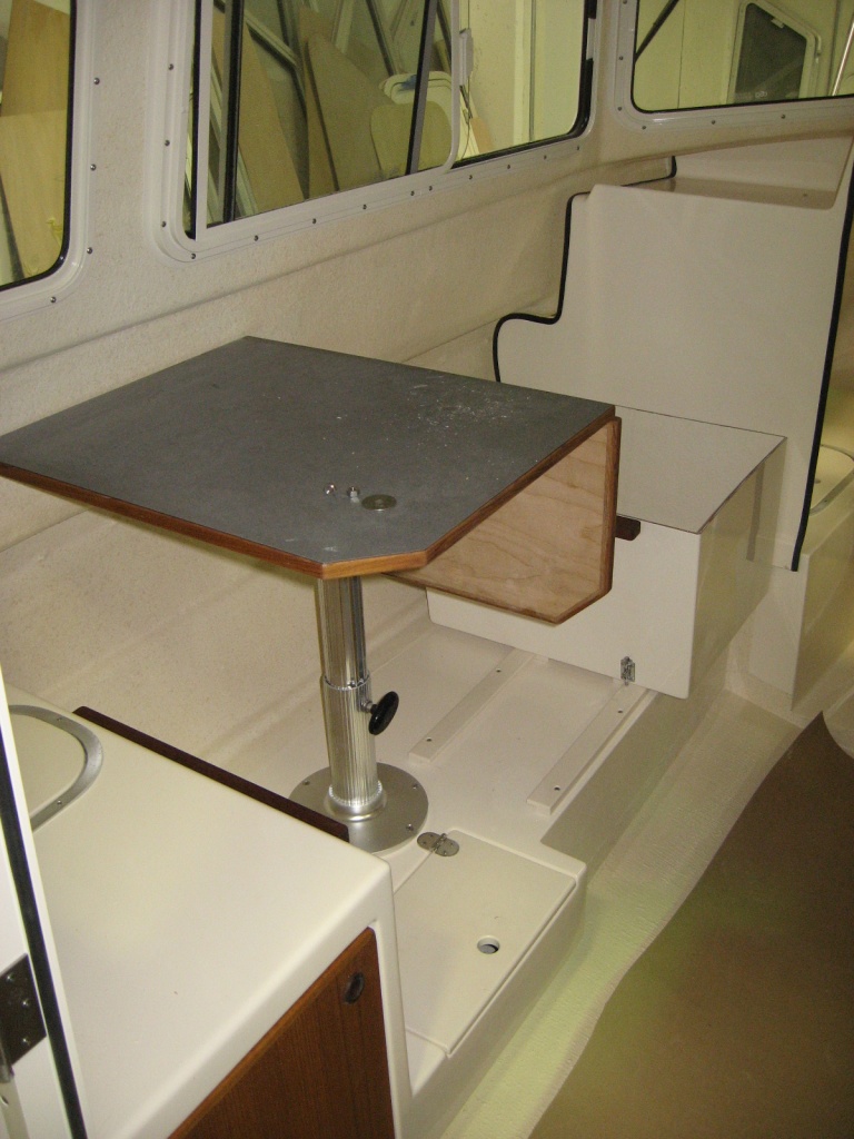Interior shot with Dinette, ready for QC
