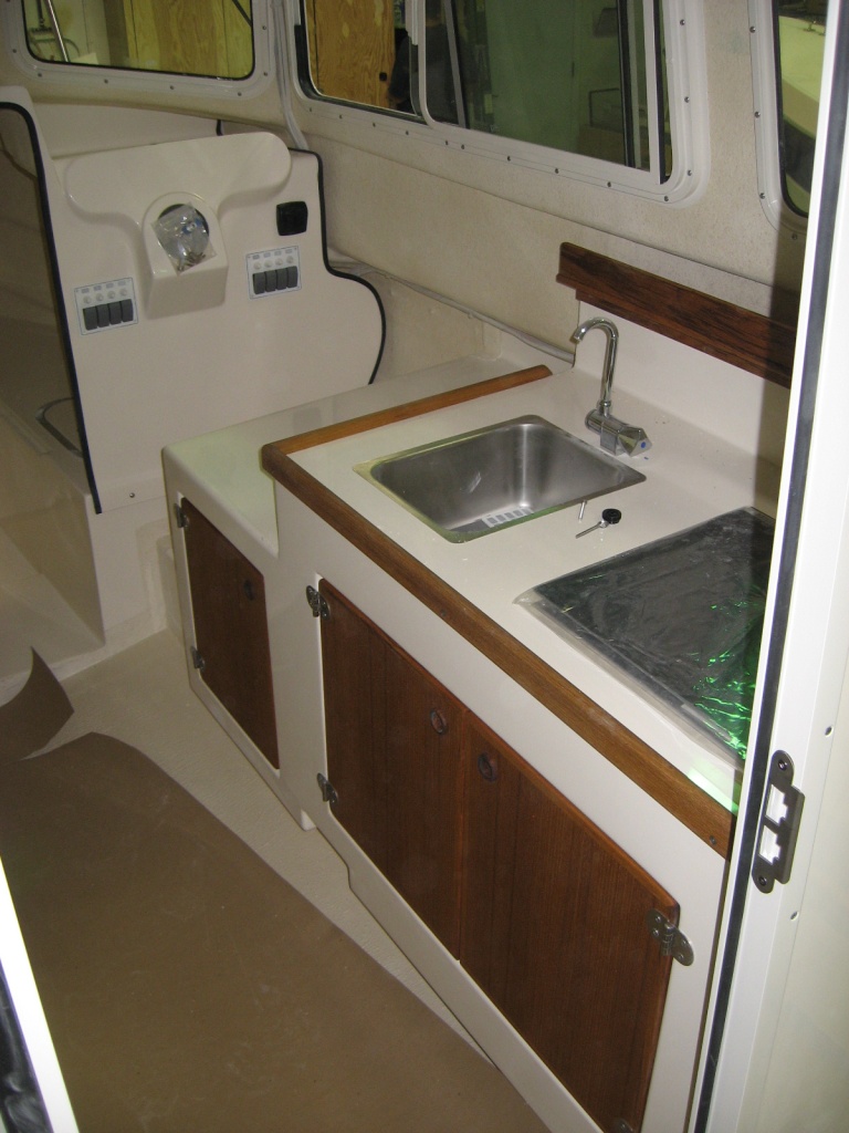 Interior shot with Galley, ready for QC