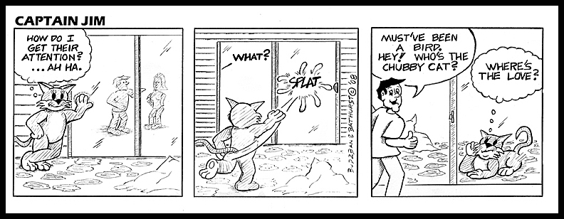 Introducing Molly in the strip