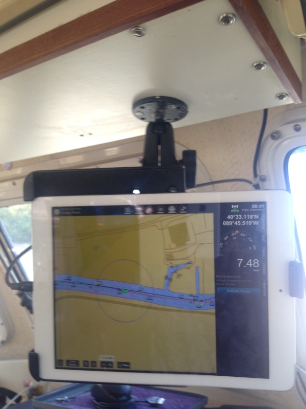 iPad in RAM Mount