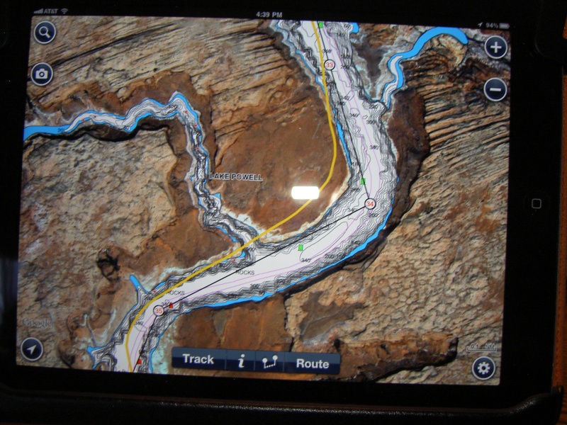 ipad track photos lake powell 001