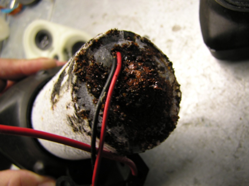 Jabsco water pump motor.