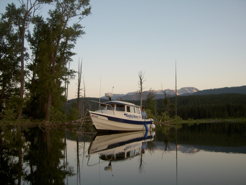Jackson  Lake, Wy night achorage