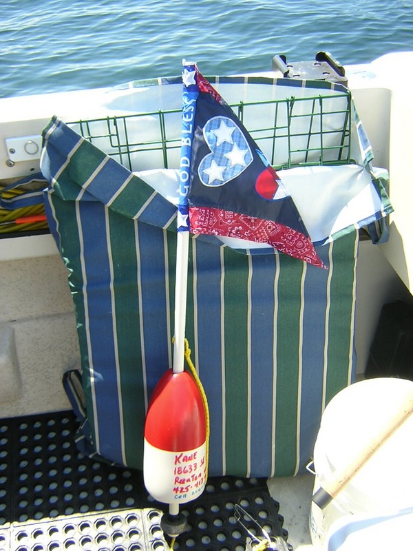 (Jeff and Diane) Diane\'s Crab Bag-n-Flag
