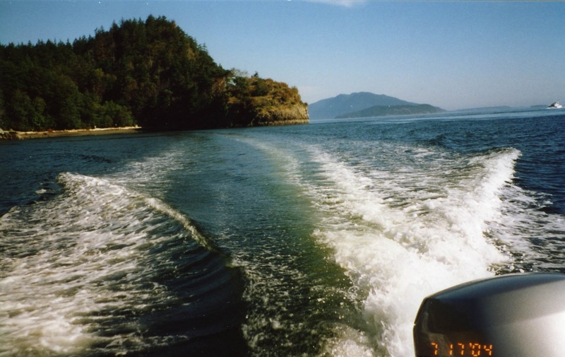 (Joe & Ruth) On the way to Blakely via Decatur Island