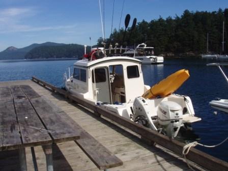 Jones Island dock