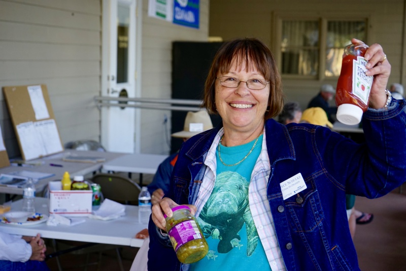 Joyce has the pickle relish