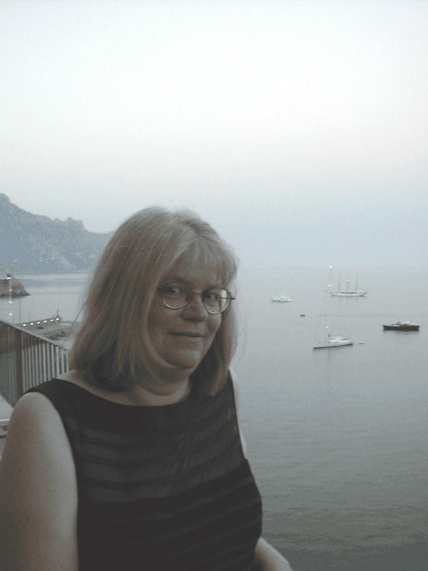 JoyceOnTheBalconyInTheEvening