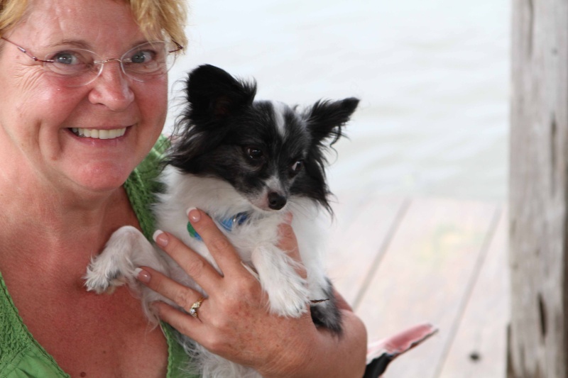 Judy and her baby boy